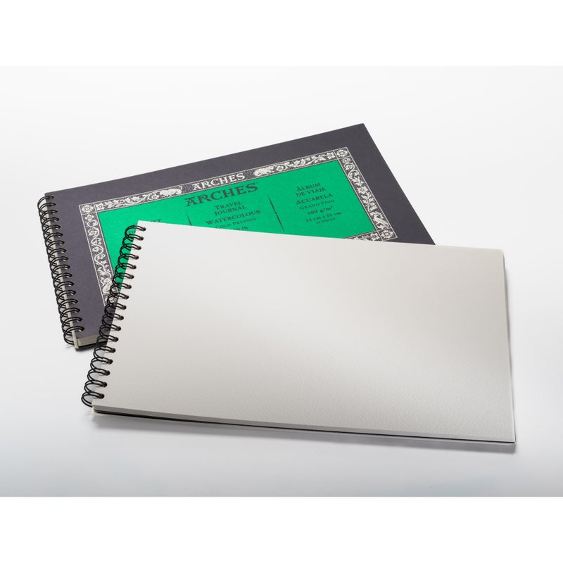 Arches Watercolor Travel Journal  10"" x 6""  140 lb.  15 Shts./Pkg. - Image 2